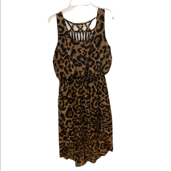 HeartSoul Dresses & Skirts - 🛍3/$12 Heartsoul cheetah dress 🐆🐆